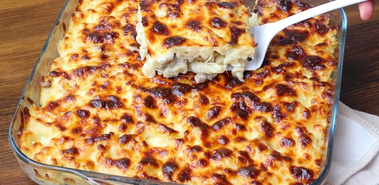 Beşamel soslu fırın makarna tarifi