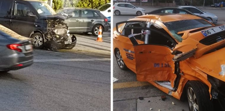 HDP’li vekilleri taşıyan araç taksiyle çarpıştı: 1 ölü